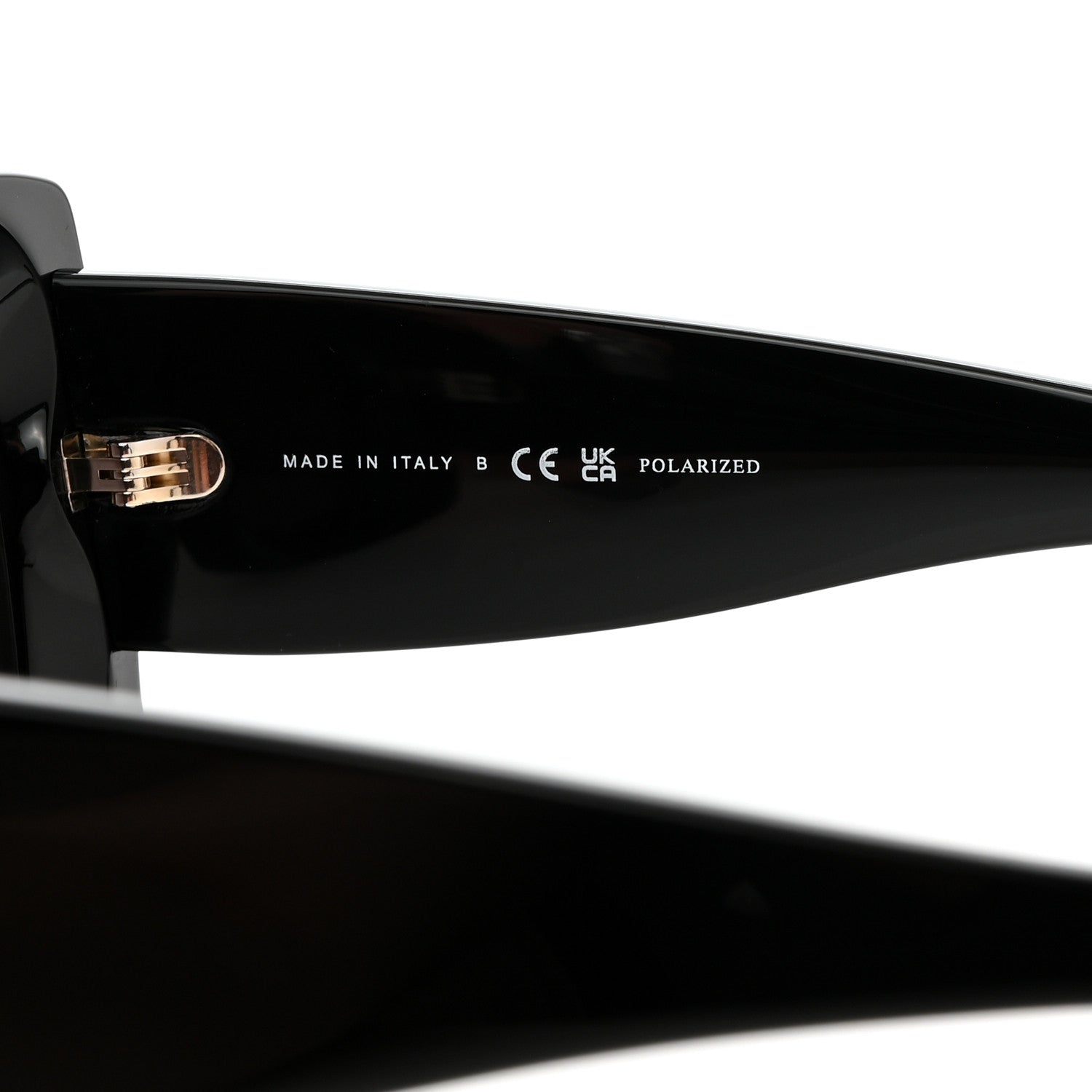Chanel Acetate Pearl Rectangle Sunglasses 5480-H Black 6 of 11