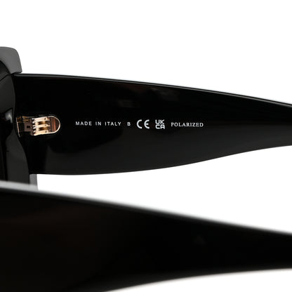 Chanel Acetate Pearl Rectangle Sunglasses 5480-H Black 6 of 11