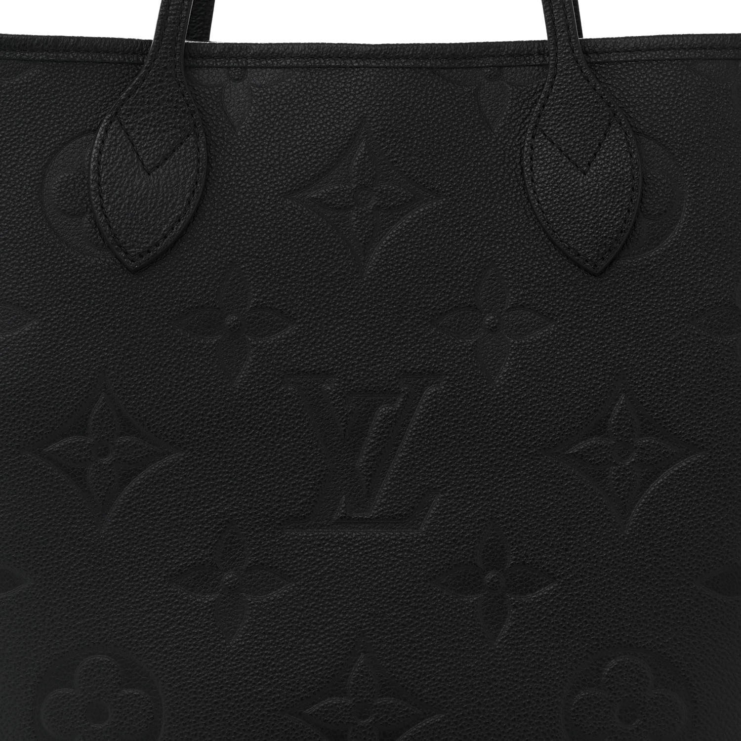 Louis Vuitton Empreinte Monogram Giant Neverfull MM Black 8 of 10
