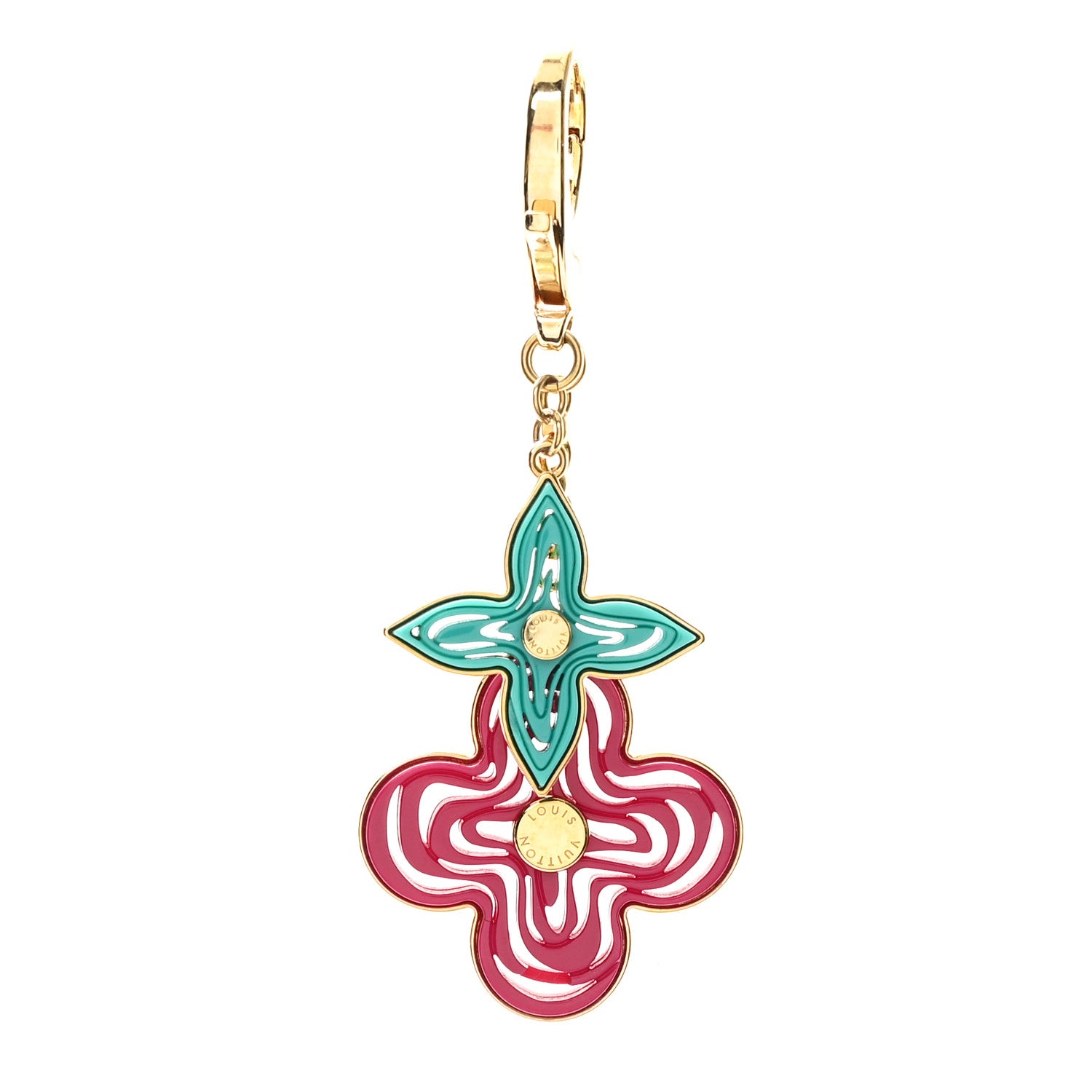 Louis Vuitton Resin Naif Bag Charm Grenadine 1 of 4