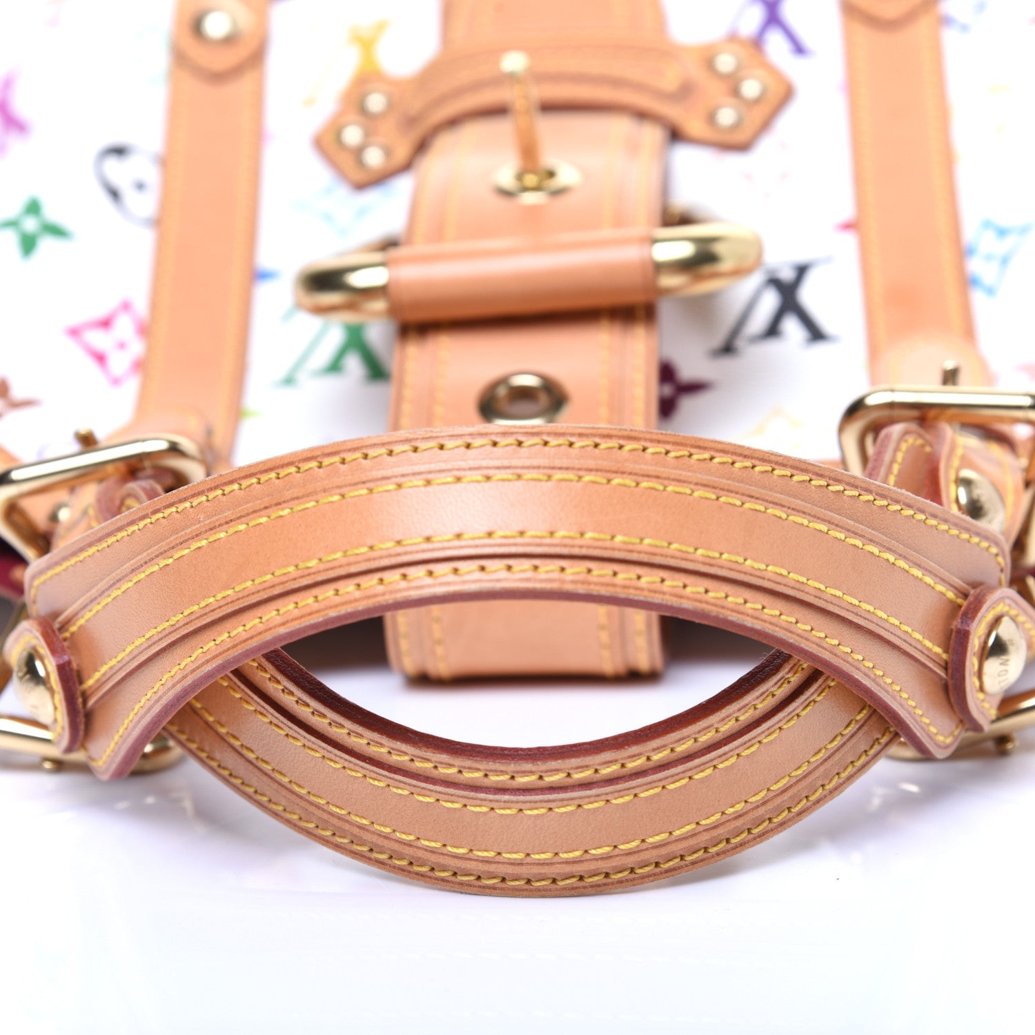 Louis Vuitton Monogram Multicolor Theda GM White 6 of 13