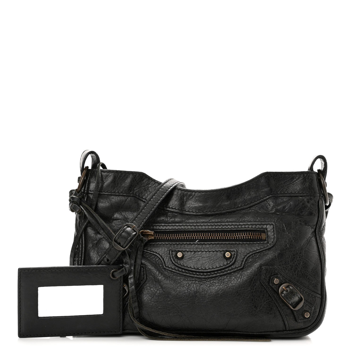 Balenciaga Agneau Classic Hardware Hip Black 1 of 9