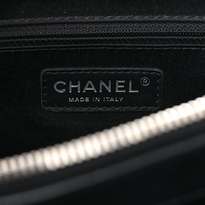 Chanel Caviar Quilted XL Grand Shopping Tote GST Black 6 of 12