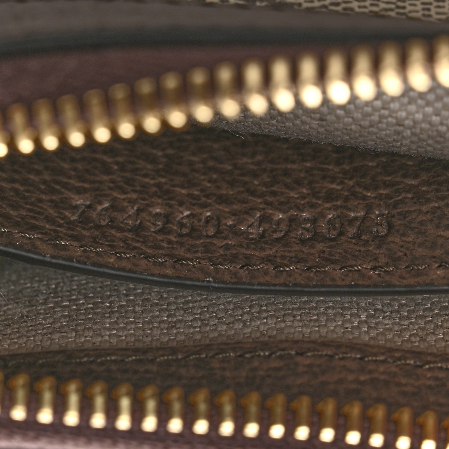 Gucci GG Supreme Monogram Textured Dollar Calfskin Mini Ophidia Chain Bag Beige Ebony 7 of 10