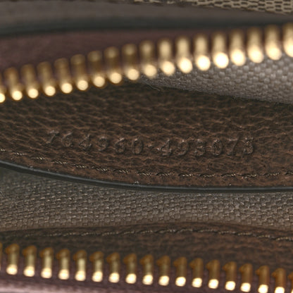 Gucci GG Supreme Monogram Textured Dollar Calfskin Mini Ophidia Chain Bag Beige Ebony 7 of 10