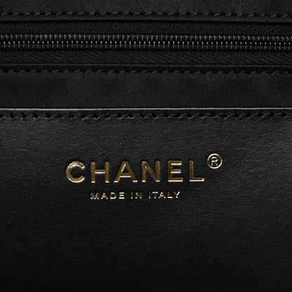 Chanel Shiny Calfskin Quilted Hobo Black 6 of 11