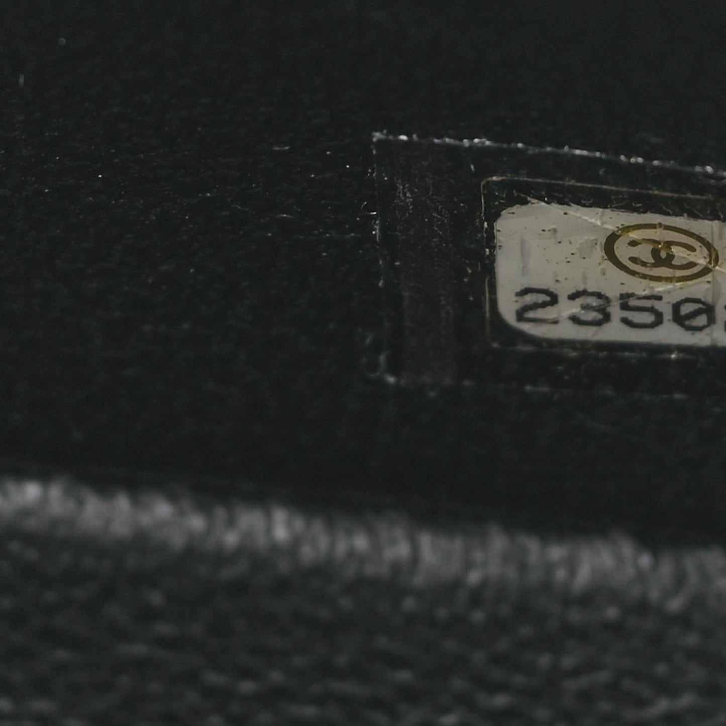 Caviar Quilted Mini Square Flap Black