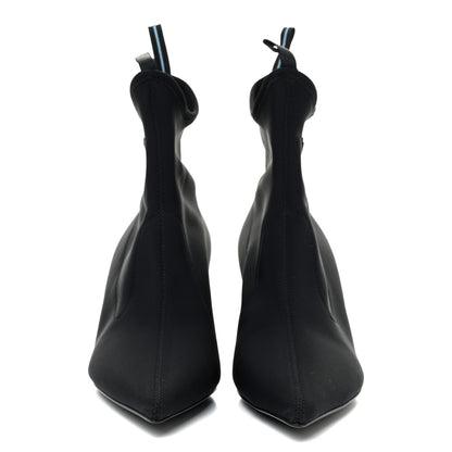 Prada Neoprene Pointed 65 Sock Boots 38 Black 2 of 12