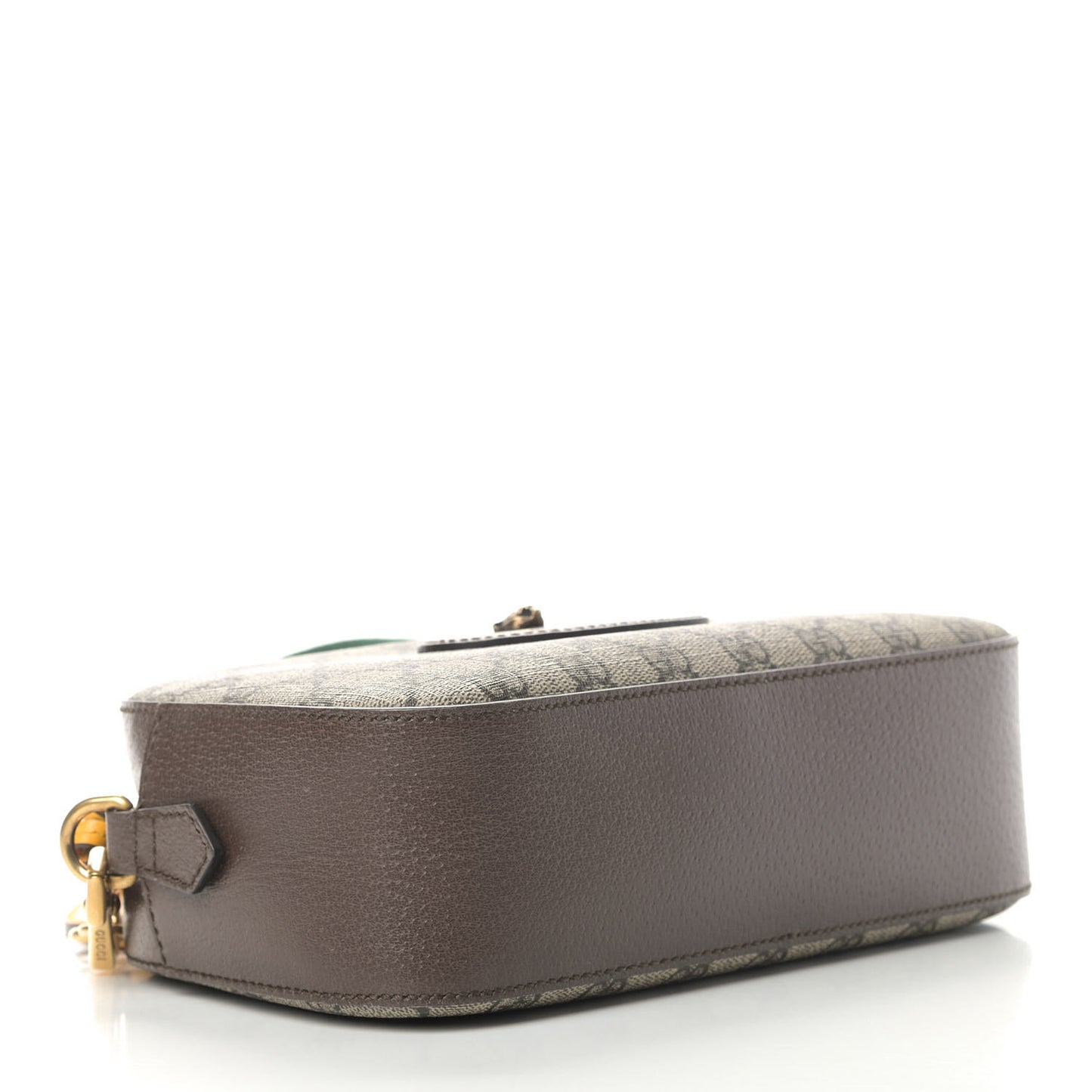 GG Supreme Monogram Web Neo Vintage Shoulder Bag Beige New Acero Crop