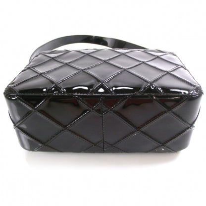 Chanel Patent Leather Shoulder Bag Black 4 of 11
