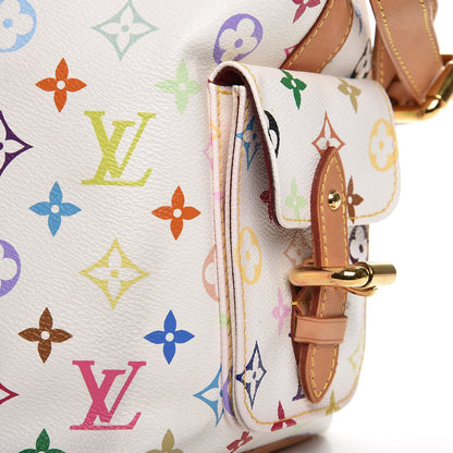 Louis Vuitton Monogram Multicolor Petit Noe White 11 of 12