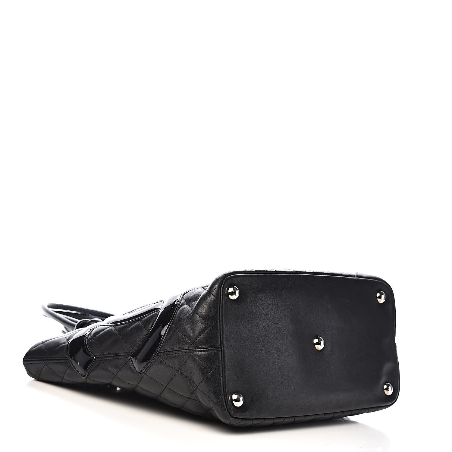 Chanel Calfskin Quilted Large Cambon Tote Black 4 of 13