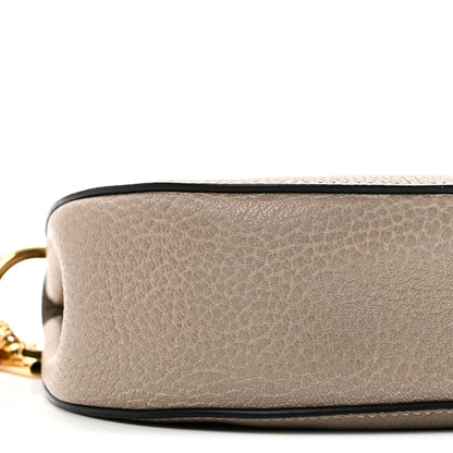 Chloe Grained Lambskin Mini Drew Shoulder Bag Motty Grey 8 of 9