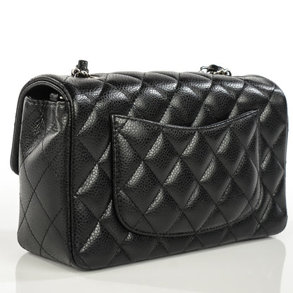 Chanel Caviar Quilted Mini Rectangular Flap Black 3 of 9