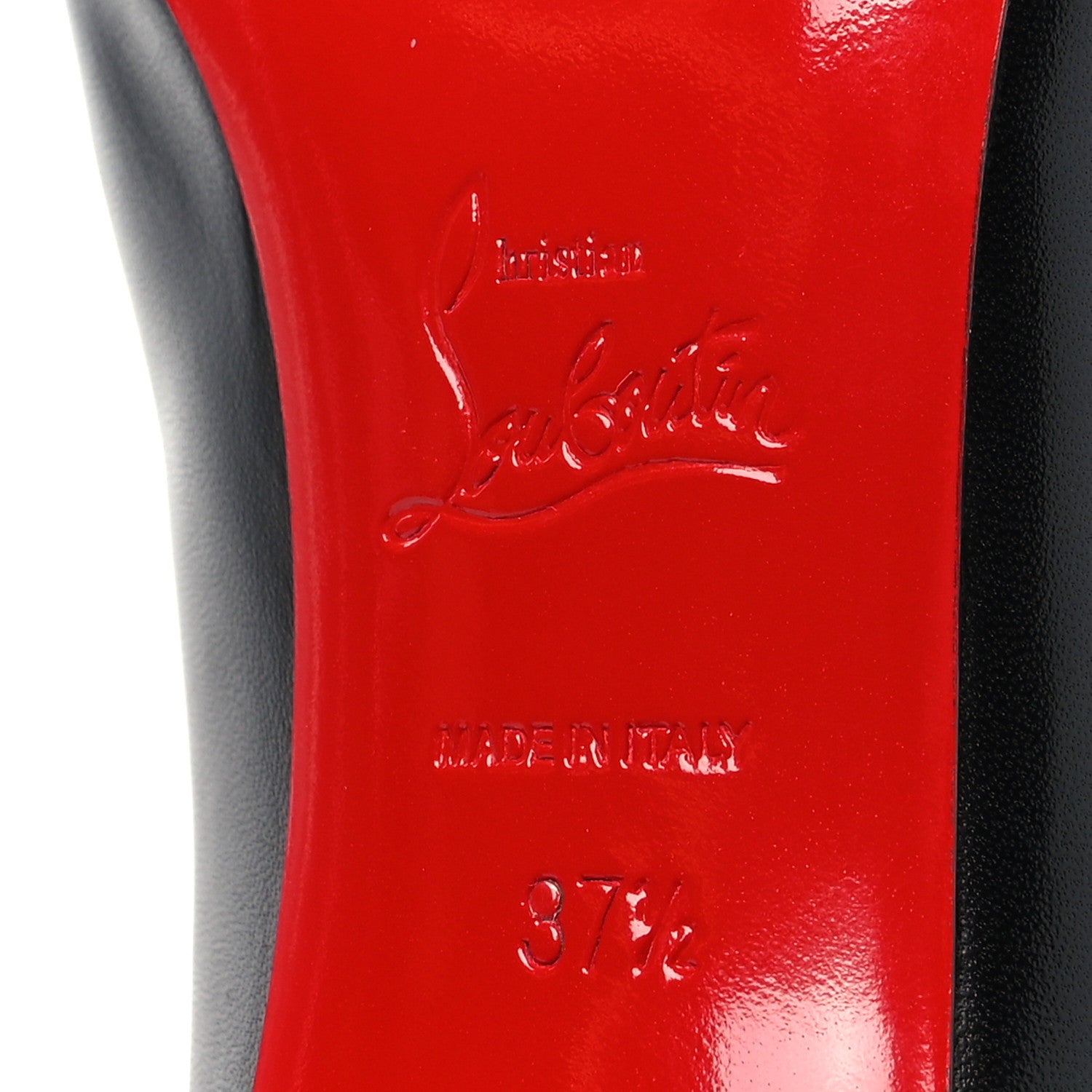 Christian Louboutin Nappa Eloise 85 Pumps 37.5 Black 6 of 7