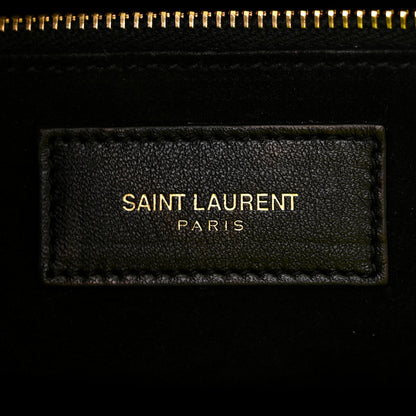 Saint Laurent Calfskin Small Sac De Jour Bag Neon Yellow 6 of 22