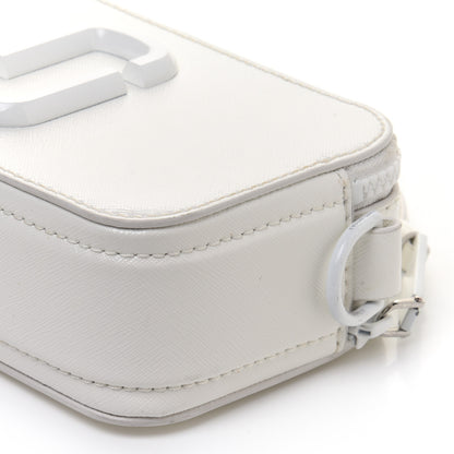 Marc Jacobs Saffiano Small Snapshot Camera Bag White 10 of 13