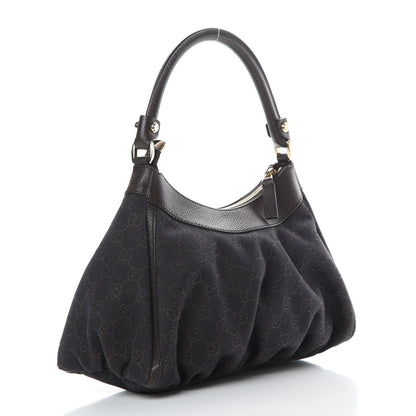 Gucci Monogram D Ring Hobo Dark Brown 3 of 13