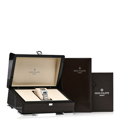 Patek Philippe Stainless Steel Diamond 25mm Twenty-4 Quartz Watch Blue 4910/10A-012 5 of 5
