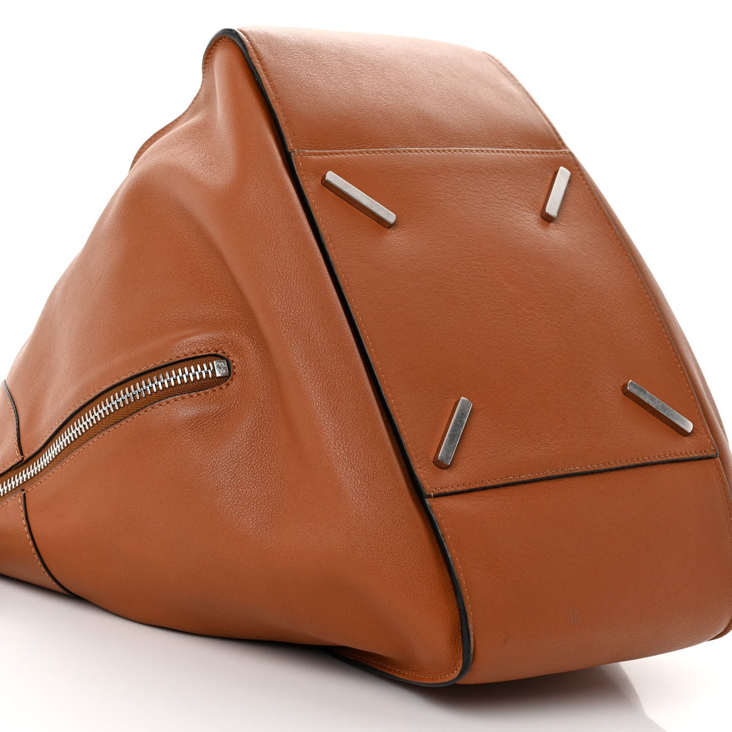 Calfskin Medium Hammock Shoulder Bag Tan