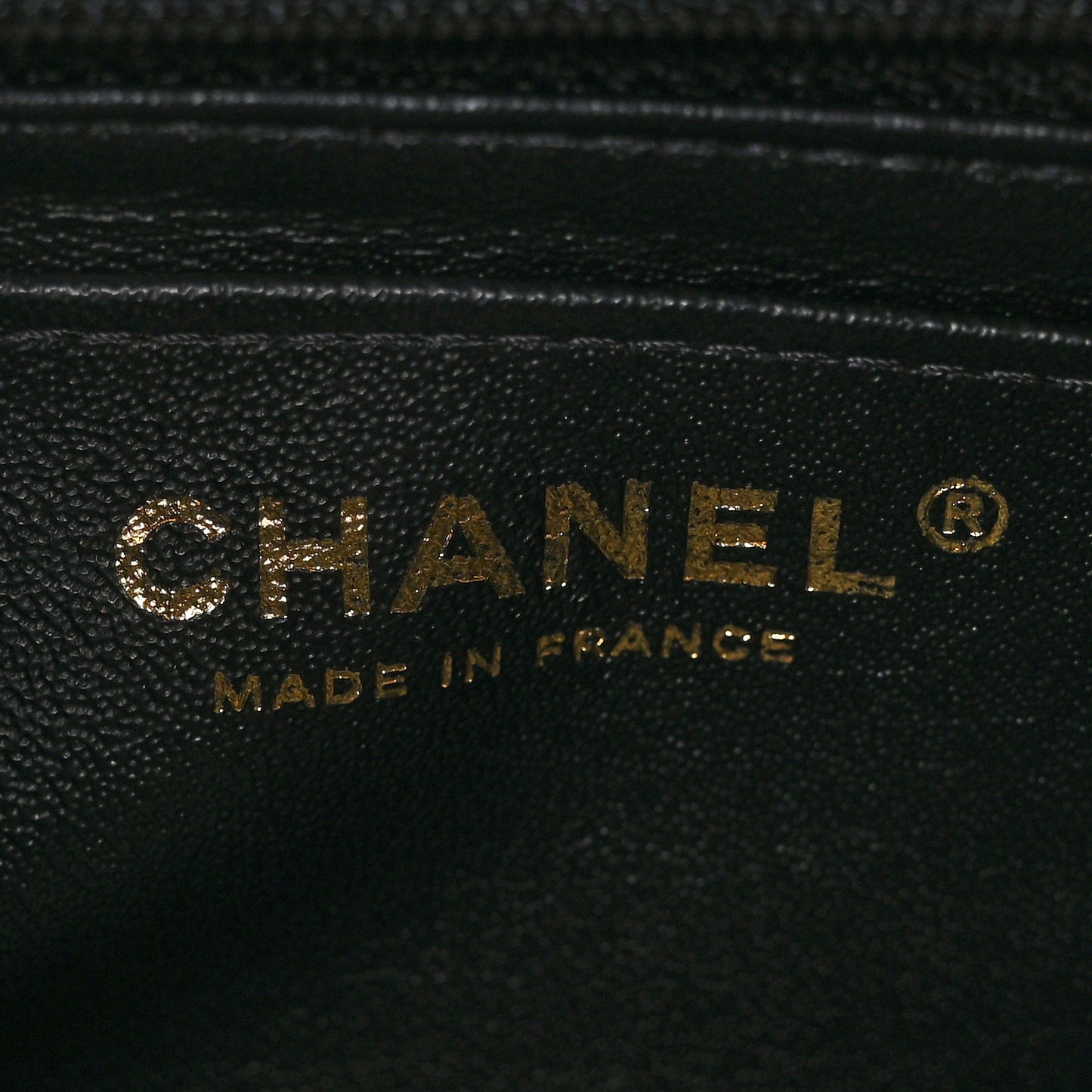 Lambskin Quilted Mini Rectangular Flap Black