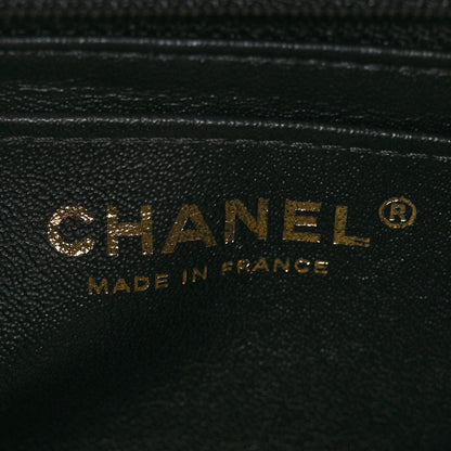 Chanel Lambskin Quilted Mini Rectangular Flap Black 6 of 9