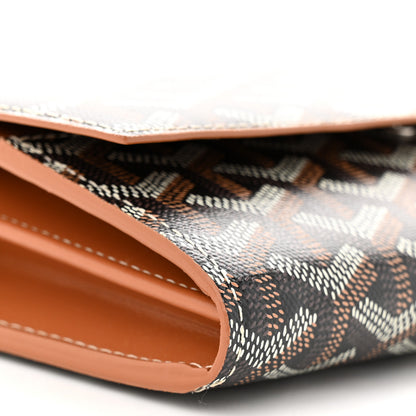Goyard Goyardine Varenne Continental Wallet Black Gold 9 of 10