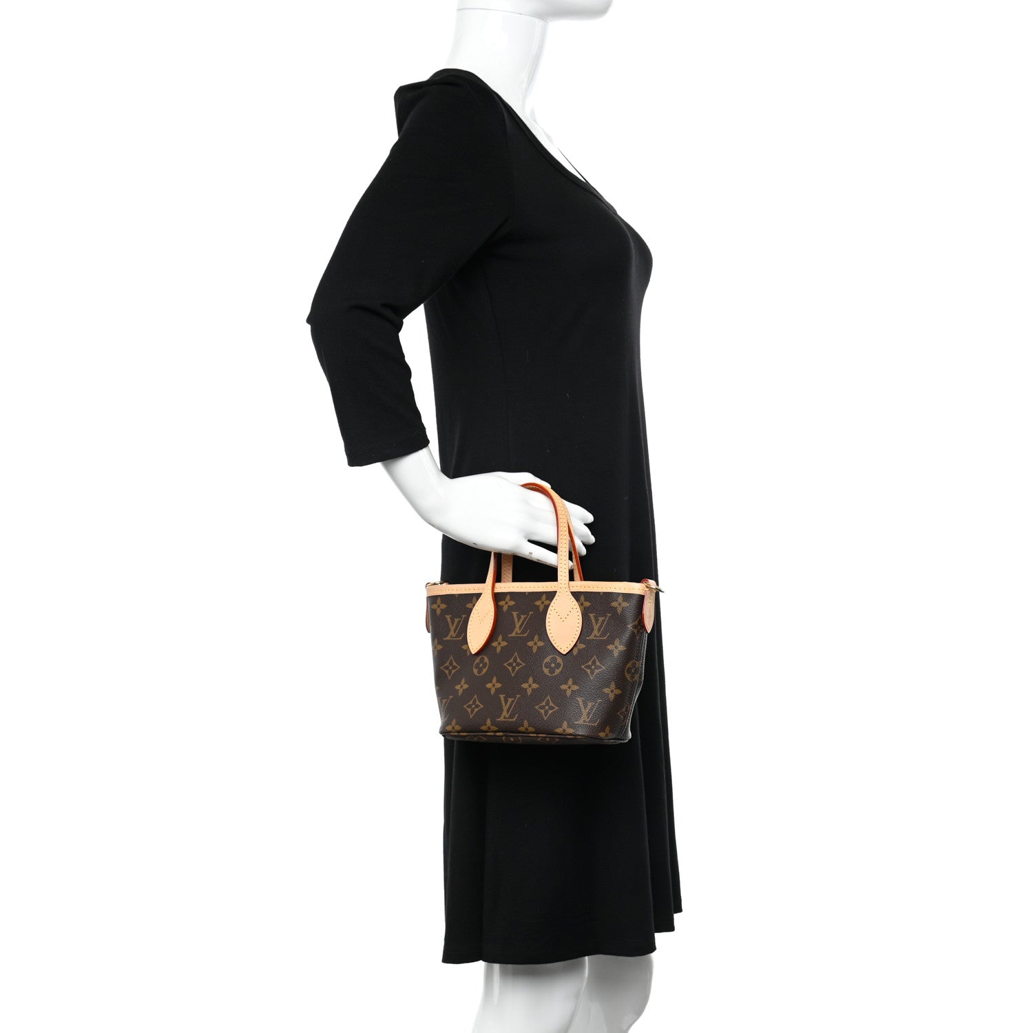 Louis Vuitton Monogram Neverfull BB Pink Peony 2 of 10
