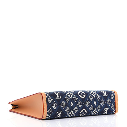 Louis Vuitton Jacquard Since 1854 Toiletry Pouch 26 Blue 4 of 10