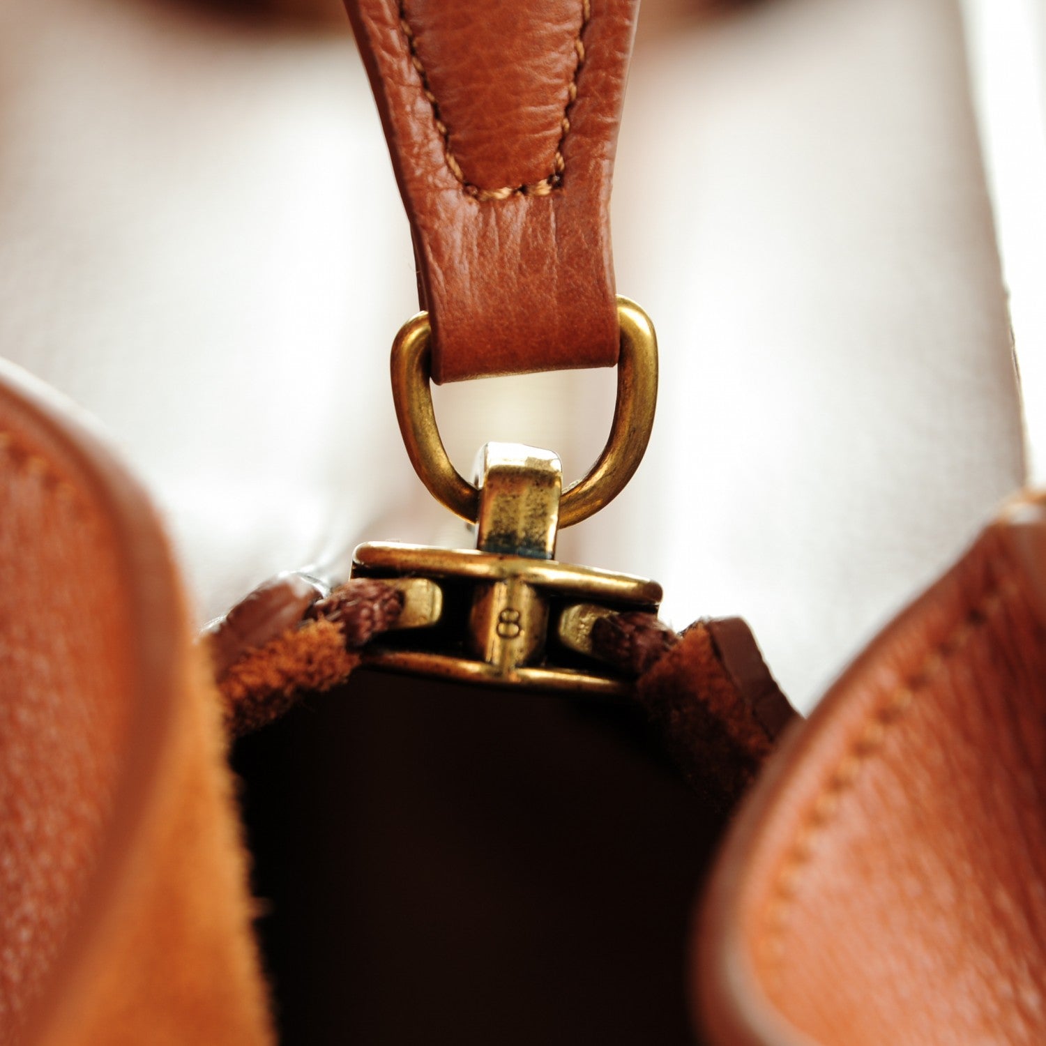 Celine Baby Calfskin Mini Luggage Caramel 8 of 8