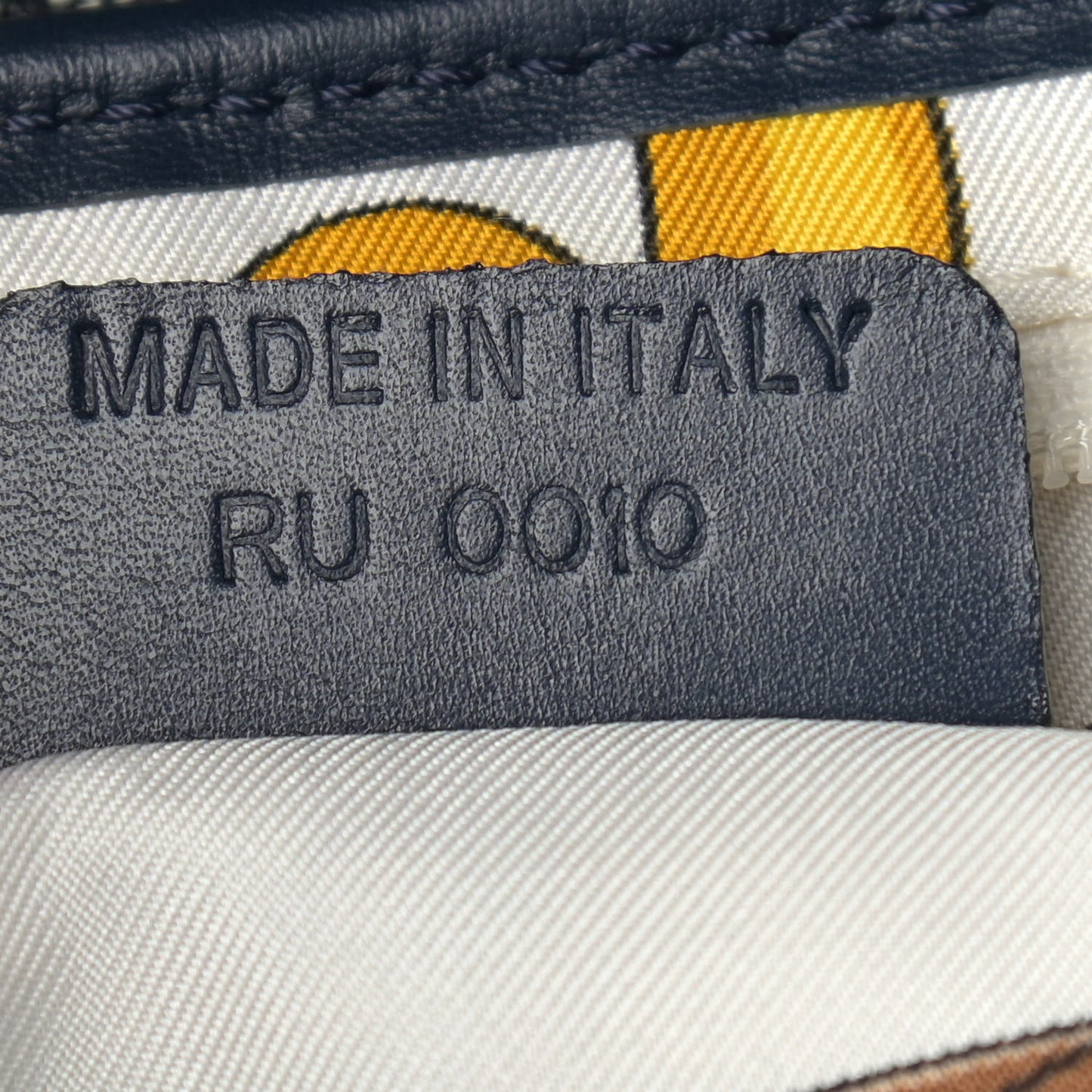 Monogram Saddle Bag Blue