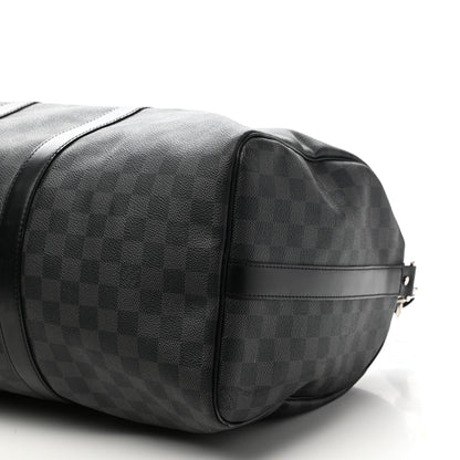 Louis Vuitton Damier Graphite Keepall Bandouliere 45 10 of 10