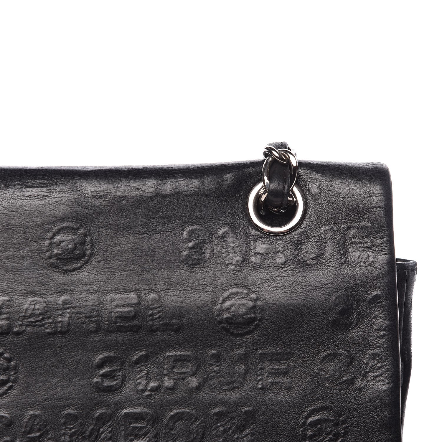 Chanel Calfskin Unlimited Jumbo Double Flap Black 18 of 19