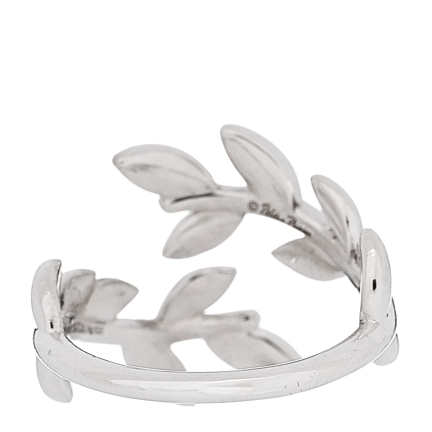 Sterling Silver Paloma Picasso Olive Leaf Band Ring 52 6