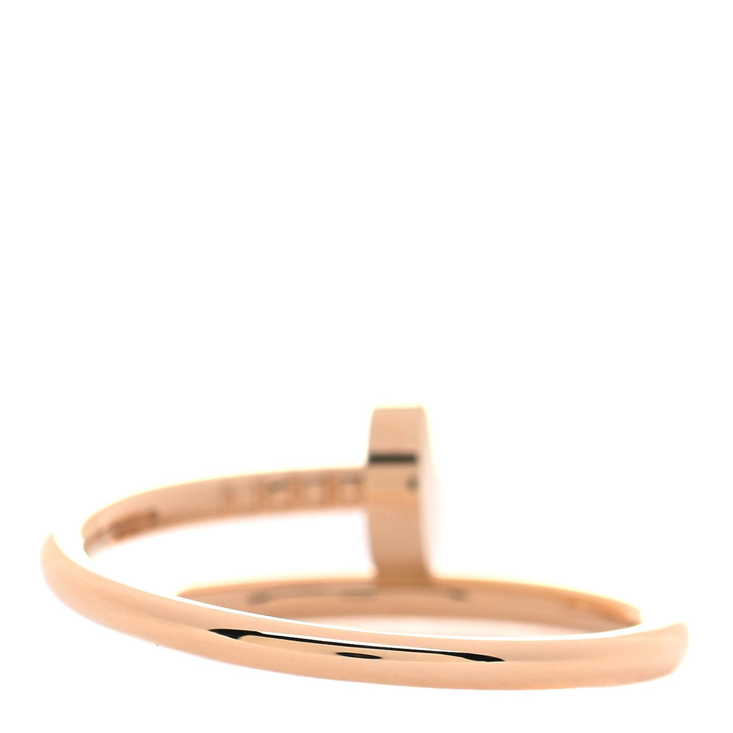 18K Yellow Gold Small Juste Un Clou Ring 56 7.5