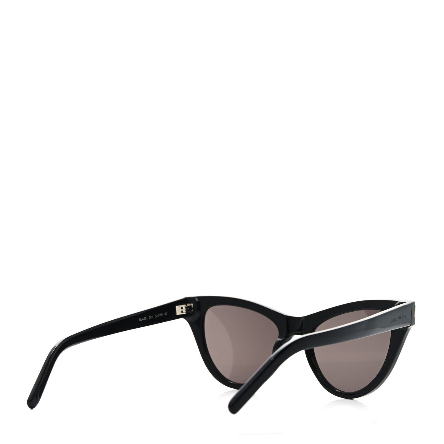 Saint Laurent Acetate Cat 3 Cat Eye Sunglasses SL425 Black 4 of 8