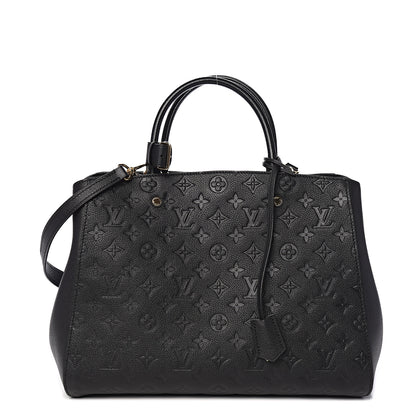 Louis Vuitton Empreinte Montaigne GM Black 1 of 8