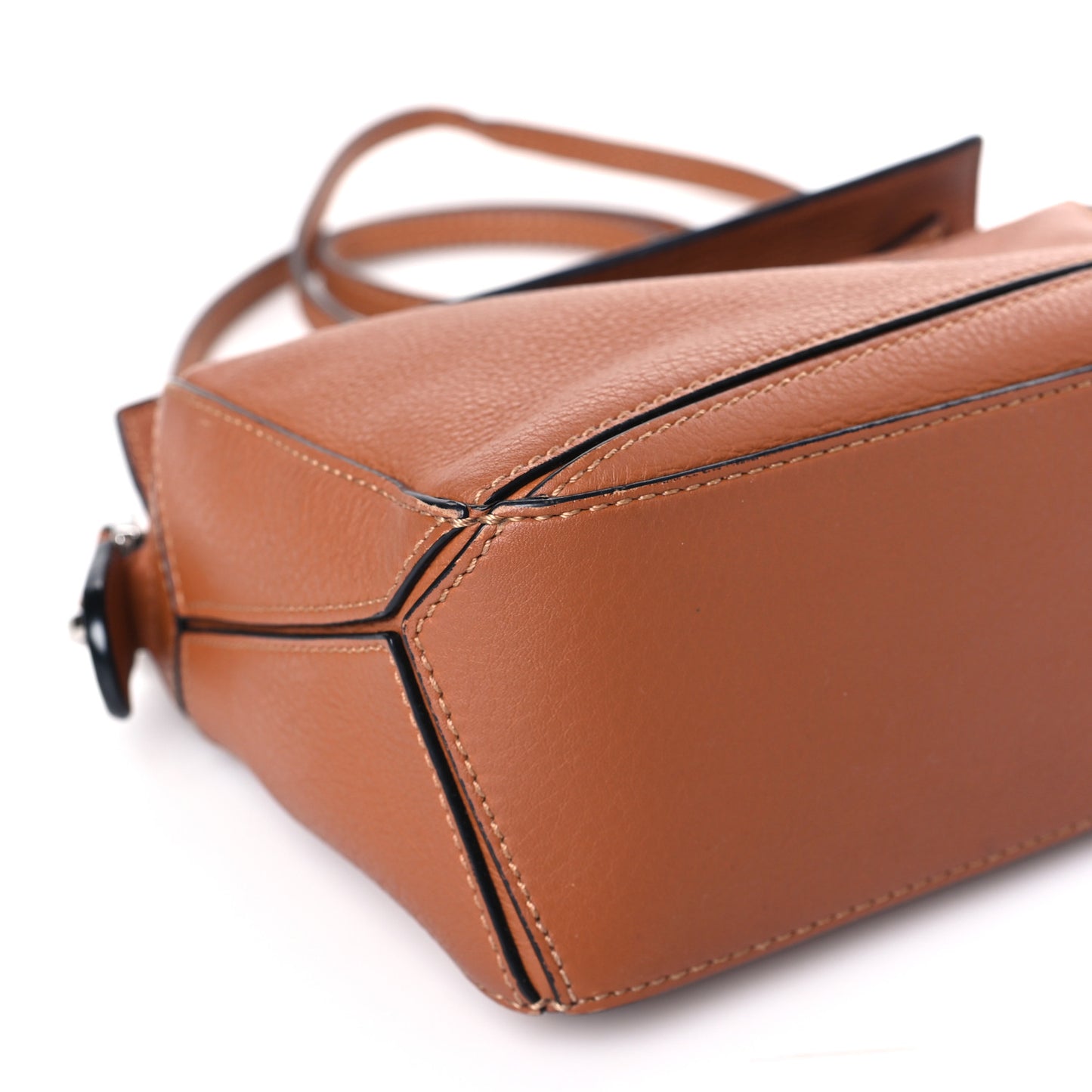 Calfskin Mini Puzzle Bag Tan