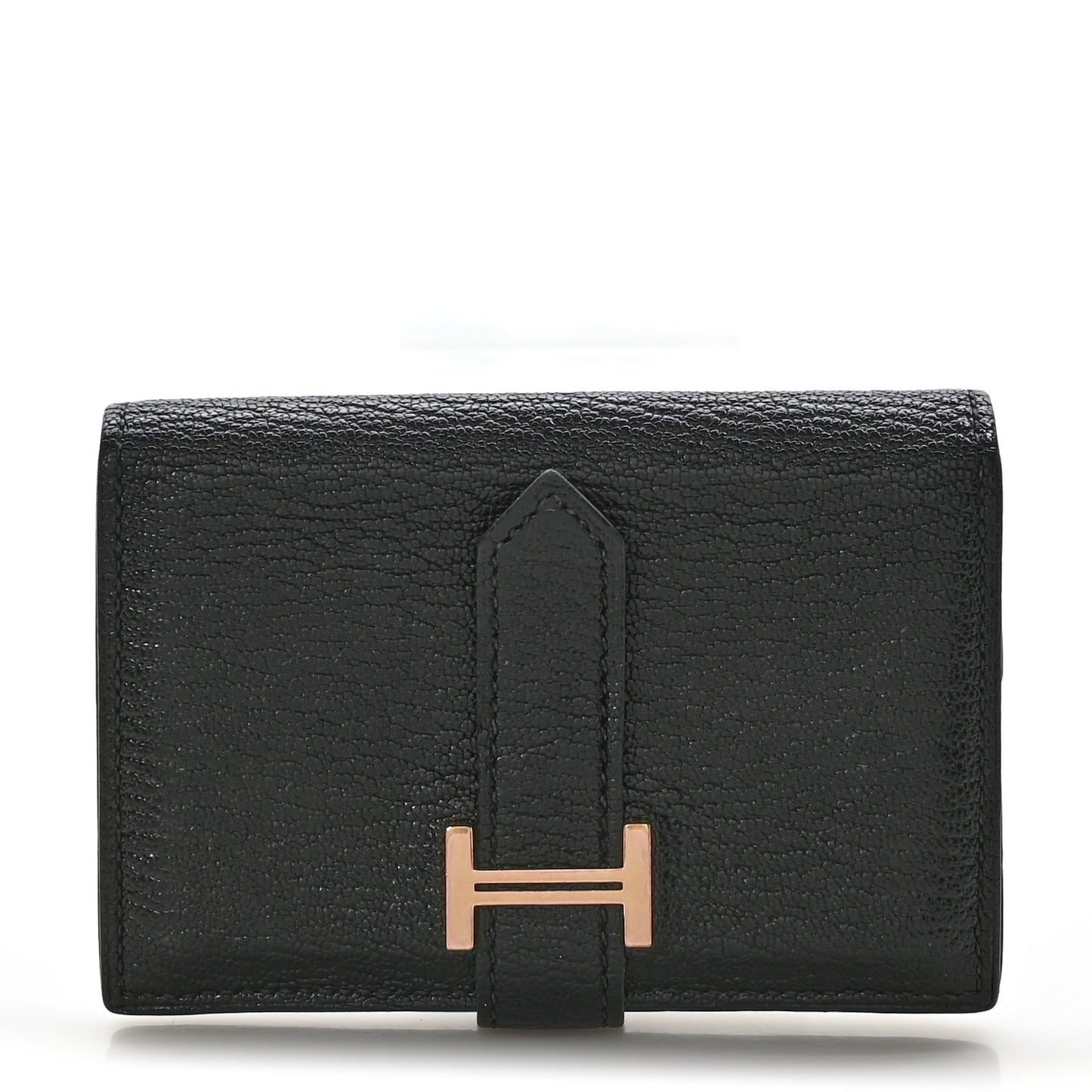 Chevre Mysore Mini Bearn Wallet Black