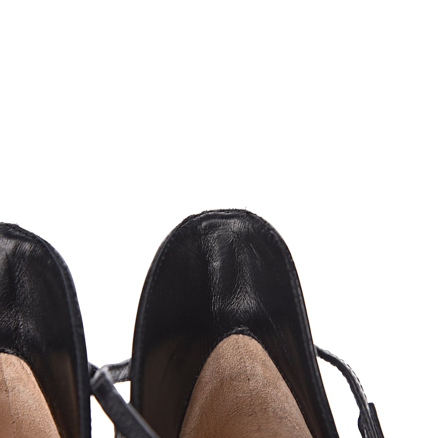 Shiny Calfskin Vampydoly 100 Pumps 37.5 Black