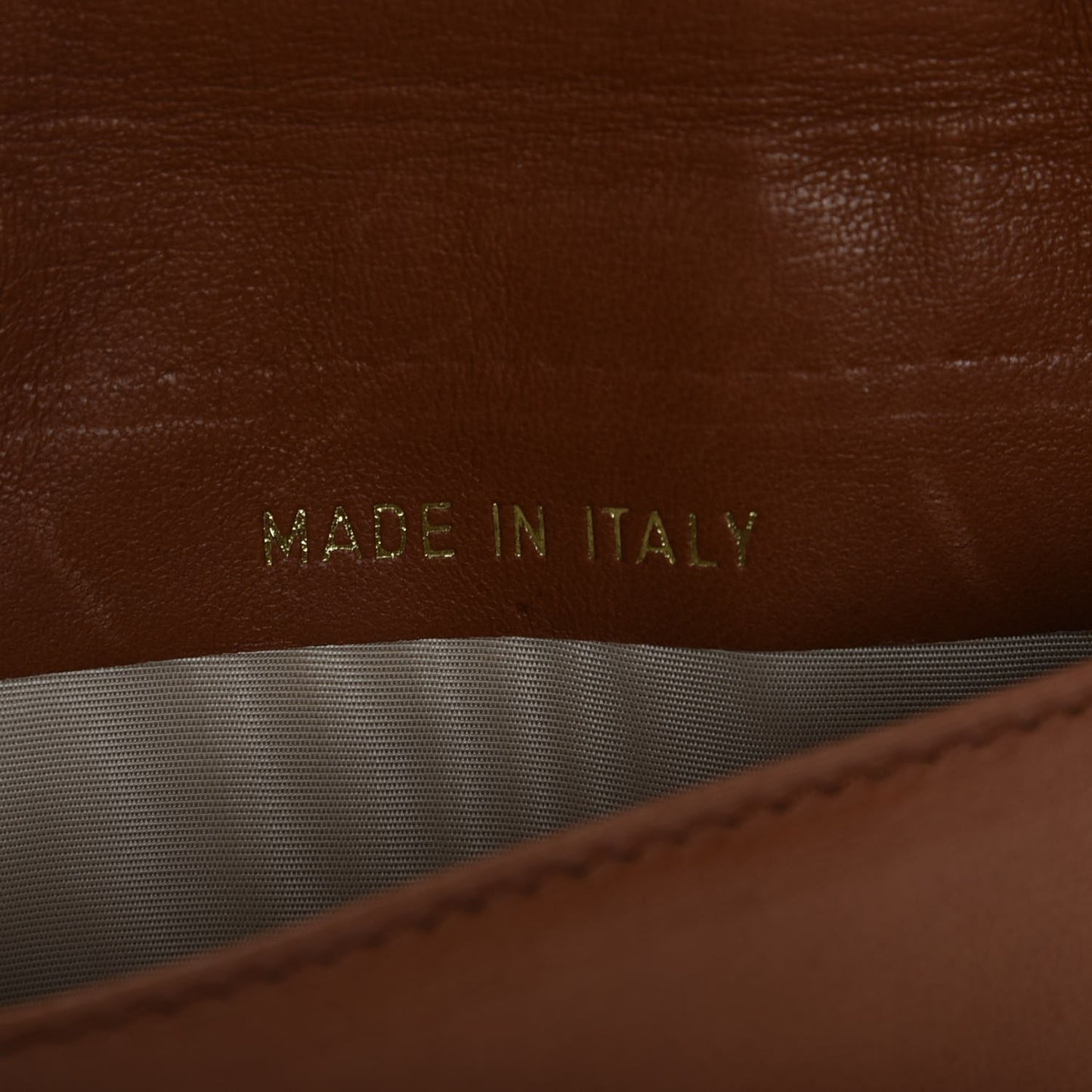 Lambskin Timeless CC Yen Wallet Brown
