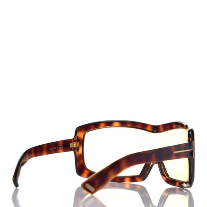 Tom Ford Olga Square Shield Sunglasses TF305 Tortoise 4 of 8