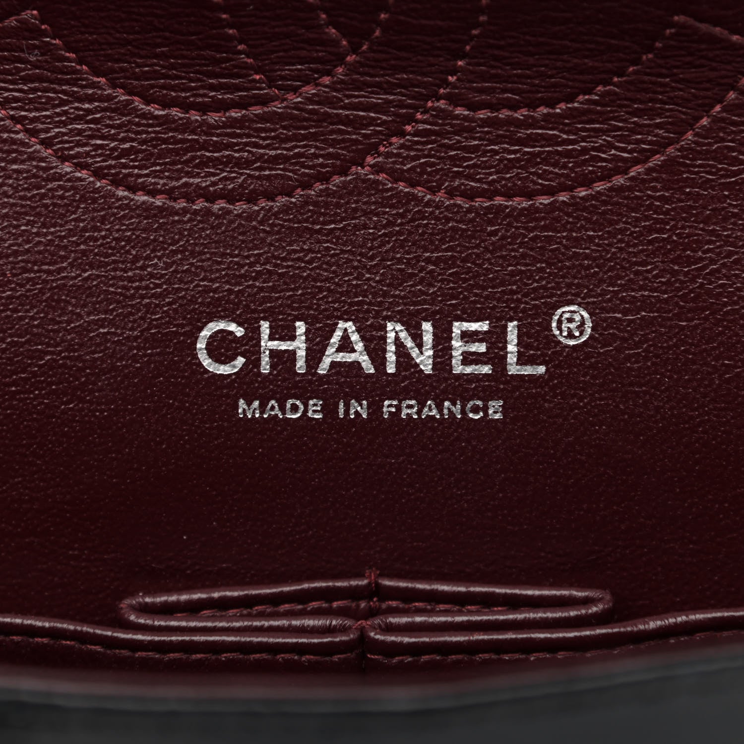 Chanel Distressed Patent Quilted Medium Double Flap Black 6 of 10