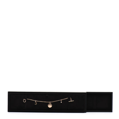 Hermes 18K Rose Gold Diamond PM Ex-Libris Bracelet SH 5 of 5