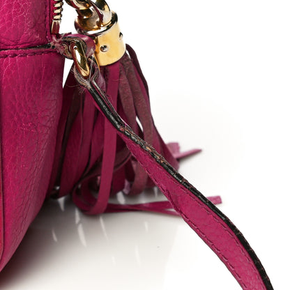 Gucci Cellarius Calfskin Small Soho Disco Bag Bright Bouganville 33 of 33