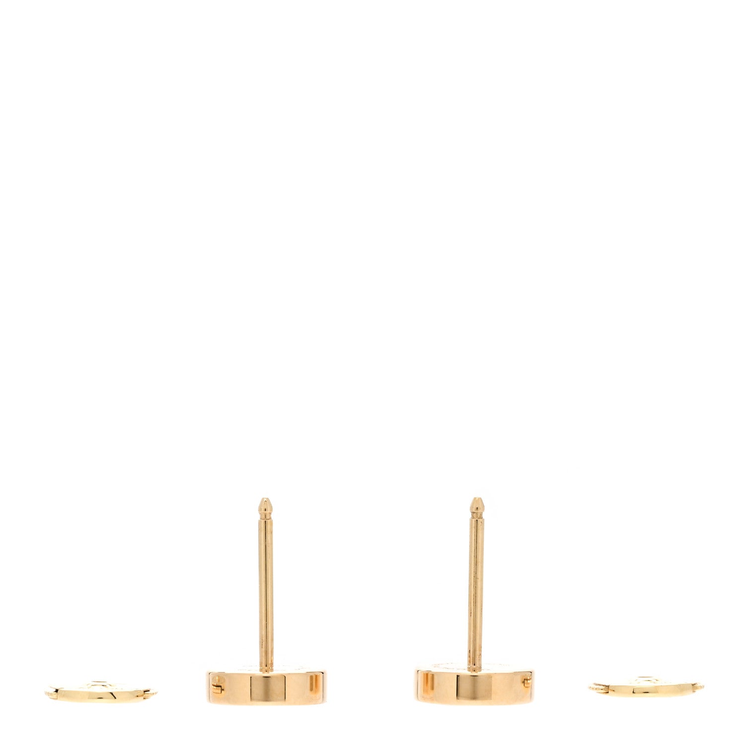 Cartier 18K Yellow Gold LOVE Earrings 3 of 6