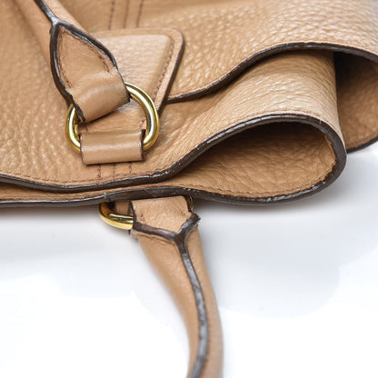 Prada Vitello Daino Side Pocket Tote Sughero 16 of 16