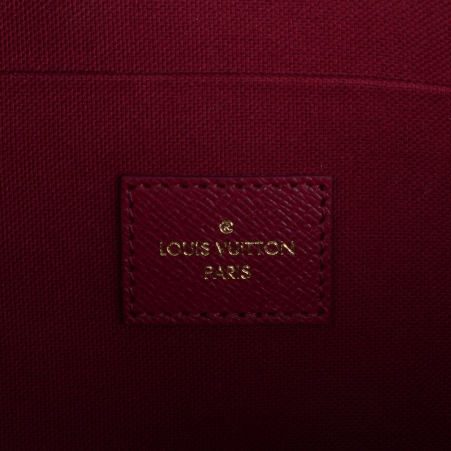 Louis Vuitton Monogram Pochette Felicie Chain Wallet Fuchsia 7 of 9