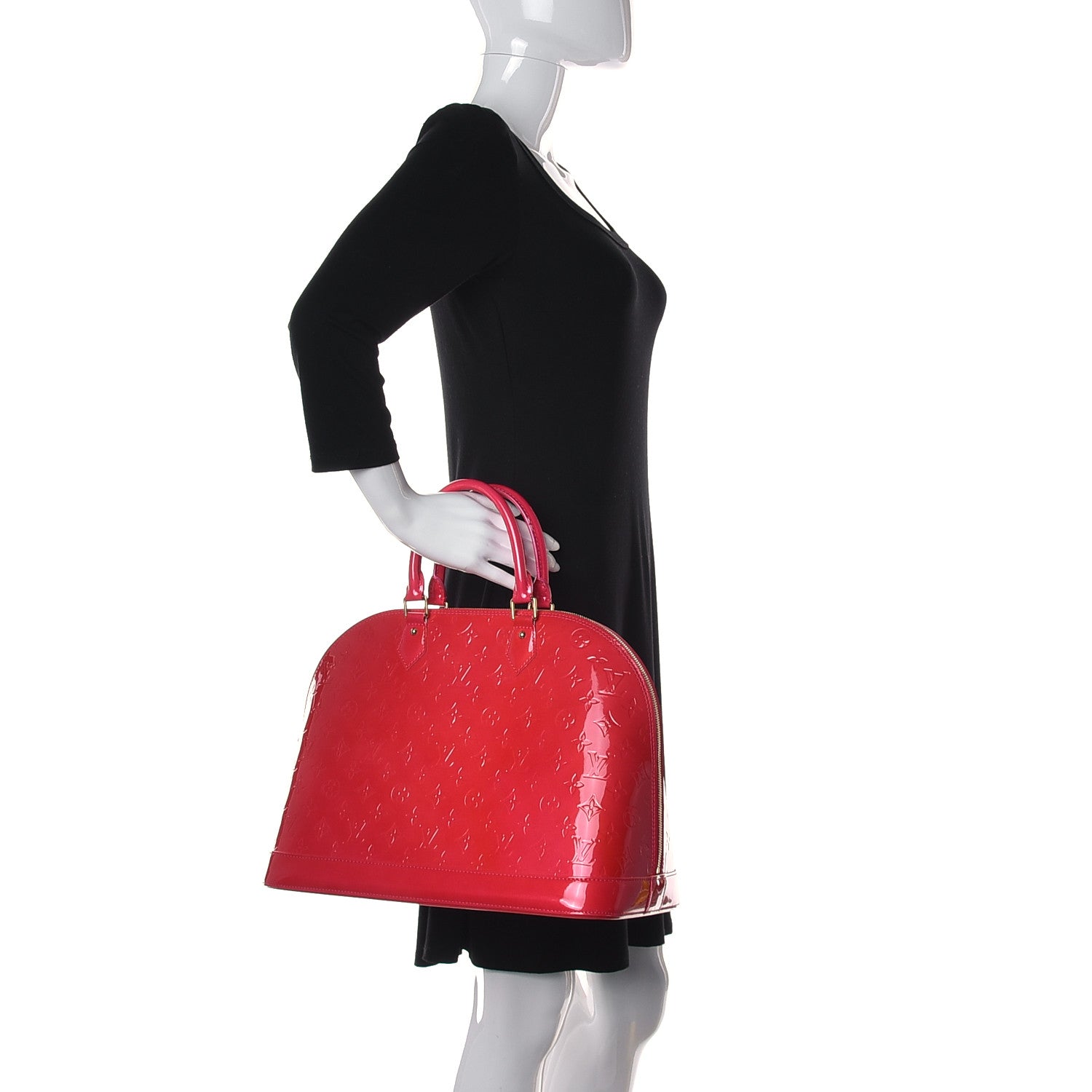 Louis Vuitton Vernis Alma GM Rose Pop 2 of 17