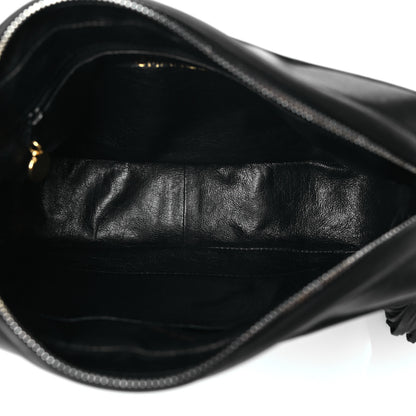 Chanel Lambskin Quilted Tassel Camera Case Black 4 of 10